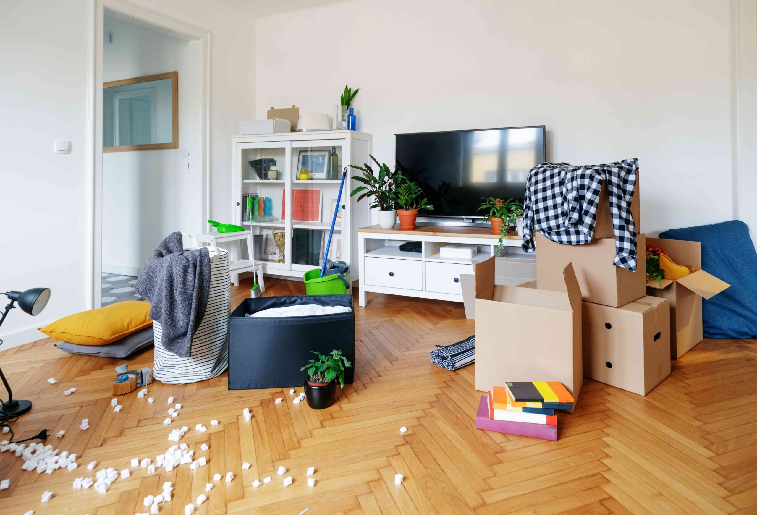 5 Points Skilled Organizers Uncover When They Enter a Messy Residing Room